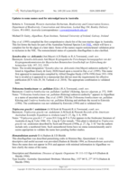 Updates to some names used for microalgal taxa in Australia
