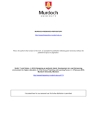 Designing an authentic blend: Development of a real life learning environment for higher education
