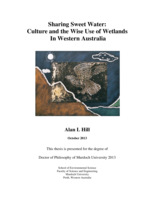 Sharing sweet water: Culture and the wise use of wetlands in Western Australia