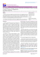 Developing the synergy between university and industry-based nursing courses: Lessons in engagement