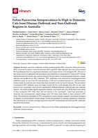 Feline parvovirus seroprevalence is high in domestic cats from disease outbreak and non-outbreak regions in Australia
