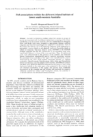 Fish associations within the different inland habitats of lower south-western Australia