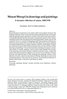 Mount Merapi in drawings and paintings; A dynamic reflection of nature, 1800-1930