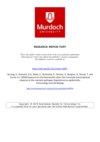 Exposure to chorioamnionitis alters the monocyte transcriptional response to the neonatal pathogen Staphylococcus epidermidis
