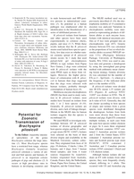 Potential for zoonotic transmission of Brachyspira pilosicoli