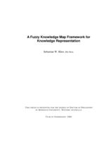 A fuzzy knowledge map framework for knowledge representation