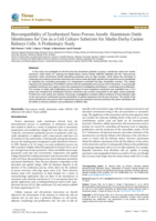 Biocompatibility of synthesised nano-porous anodic Aluminium oxide membranes for use as a cell culture substrate for Madin-Darby Canine Kidneys cells: A preliminary study