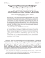 Interventions and classroom contexts that promote Self-Regulated learning: Two intervention studies in United Kingdom primary classrooms