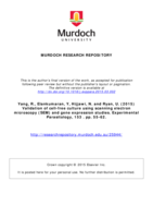 Validation of cell-free culture using scanning electron microscopy (SEM) and gene expression studies