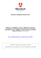 Research to improve management of Rhizoctonia bare-patch and root lesion nematode in wheat