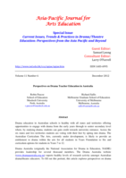 Perspectives on drama teacher education in Australia