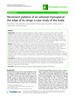 Movement patterns of an arboreal marsupial at the edge of its range: a case study of the koala