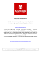 Influence of human leukocyte antigen (HLA) alleles and killer cell immunoglobulin-like receptors (KIR) types on heparin-induced thrombocytopenia (HIT)