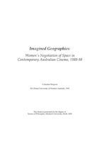 Imagined geographies: women's negotiation of space in contemporary Australian cinema, 1988-98
