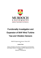 Functionality investigation and expansion of 5kW wind turbine yaw and vibration sensors