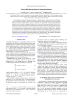 Pattern-fluid interpretation of chemical turbulence