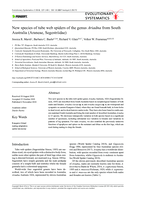 New species of tube web spiders of the genus Ariadna from South Australia (Araneae, Segestriidae)