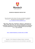 Comparison of gait and pathology outcomes of three meniscal procedures for induction of knee osteoarthritis in sheep
