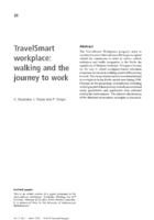 TravelSmart workplace: Walking and the journey to work