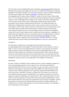 Inflammatory muscle diseases