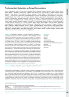 The Amsterdam Declaration on Fungal Nomenclature