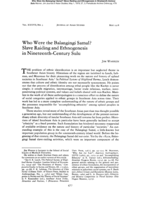 Who were the Balangingi Samal? Slave raiding and ethnogenesis in nineteenth-century Sulu