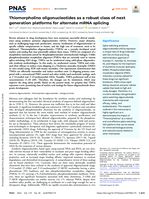 Thiomorpholino oligonucleotides as a robust class of next generation platforms for alternate mRNA splicing
