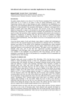 Salt-affected soils of south-west Australia: implications for deep drainage