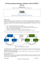 Driving emerging technology evaluation with the STREET process
