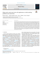 Whale-watch vessel noise levels with applications to whale-watching guidelines and conservation