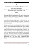An ecological assessment of the Panama Lagoon Complex, Eastern Province, Sri Lanka
