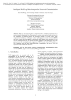 Intelligent well log data analysis for reservoir characterization