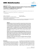 RIPCAL: a tool for alignment-based analysis of repeat-induced point mutations in fungal genomic sequences