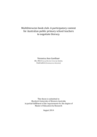 Multiliteracies book club: A participatory context for Australian public primary school teachers to negotiate literacy