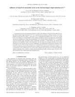 Influence of long-lived metastable levels on the electron-impact single ionization of C^{2+}