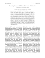 Evaluating processes and platforms for potential ePortfolio use: The role of the middle agent