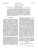 L2 method for a soluble model