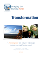 Bringing the learning home: Transformation