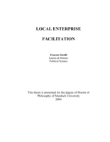Local enterprise facilitation