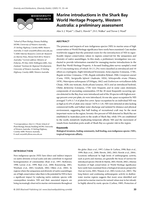 Marine introductions in the Shark Bay World Heritage Property, Western Australia: A preliminary assessment