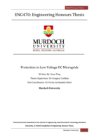 Protection in Low Voltage DC Microgrids