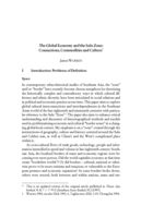 The global economy and the Sulu Zone: Connections, commodities and culture