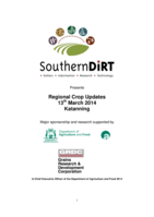 Liquid banding of fungicide increases yields of cereals in paddocks with rhizoctonia bare-patch