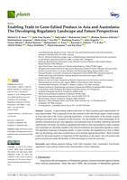 Enabling trade in gene-edited produce in Asia and Australasia: The developing regulatory landscape and future perspectives