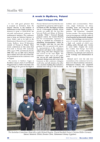 A week in Bedlewo, Poland