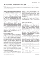 The PRO2268 Gene as a Novel Susceptibility Locus for Vitiligo