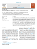 Combustion chemistry of COS and occurrence of intersystem crossing