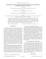 Polarization of Lyman-β radiation from atomic hydrogen excited by electron impact from near-threshold energy to 1000 eV