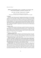 Merino lifetime productivity - Economic value of meat and wool from wethers at yearling and adult age