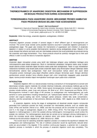 Thermodynamics of anaerobic digestion: Mechanism of suppression on biogas production during acidogenesis